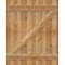 Ekena Millwork Joined Board-n-Batten Shutters w/Z-Bar, Rough Sawn Western Red Cedar, 32 1/4W x 40H, PR RBJ06Z32X040RWR - alternate 3